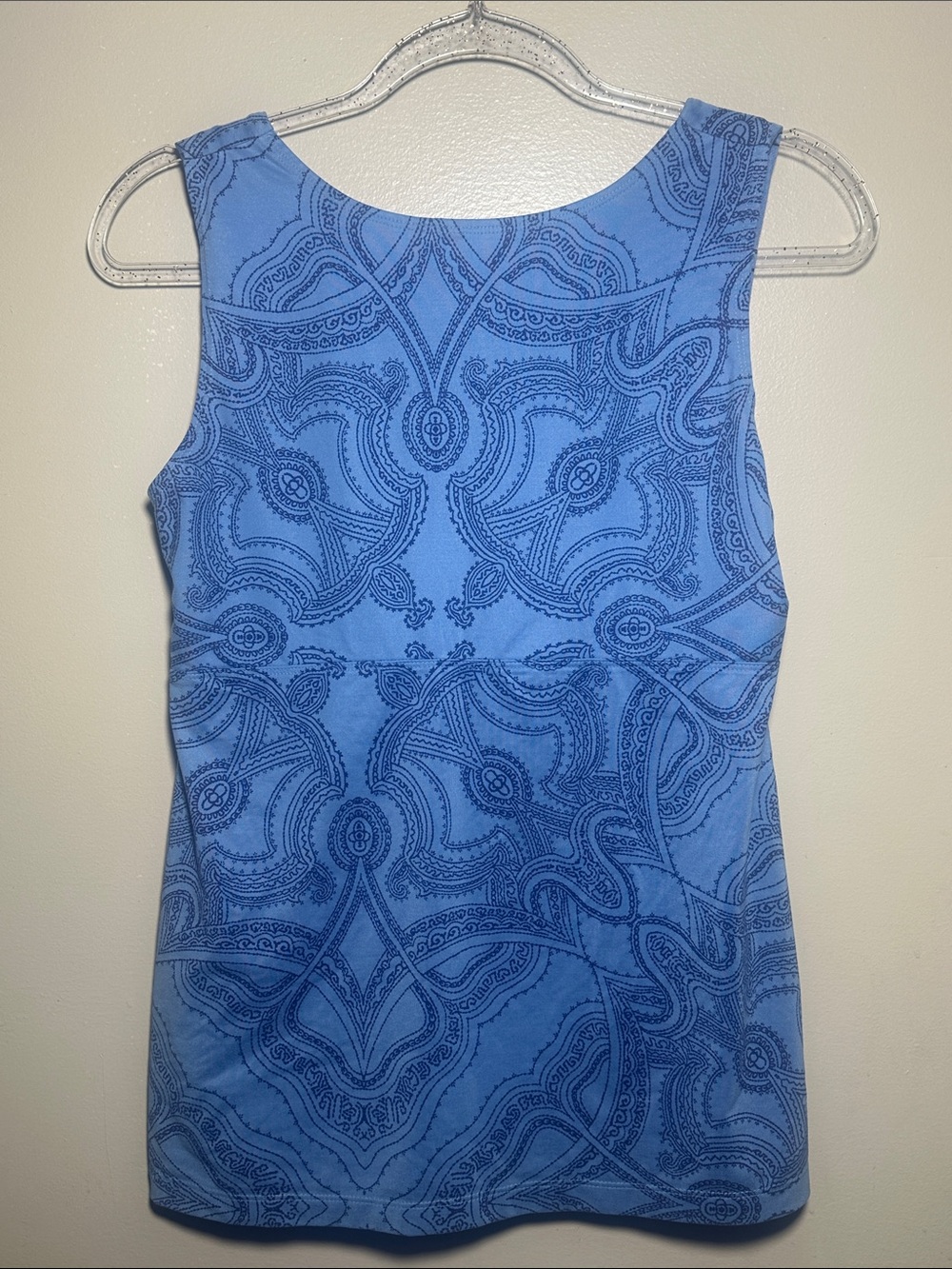 Patagonia Women’s Medium Blue Paisley Tank Top - Picture 5 of 5